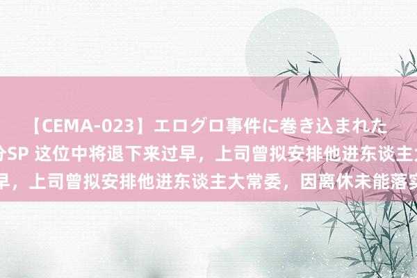 【CEMA-023】エログロ事件に巻き込まれた 人妻たちの昭和史 210分SP 这位中将退下来过早，上司曾拟安排他进东谈主大常委，因离休未能落实