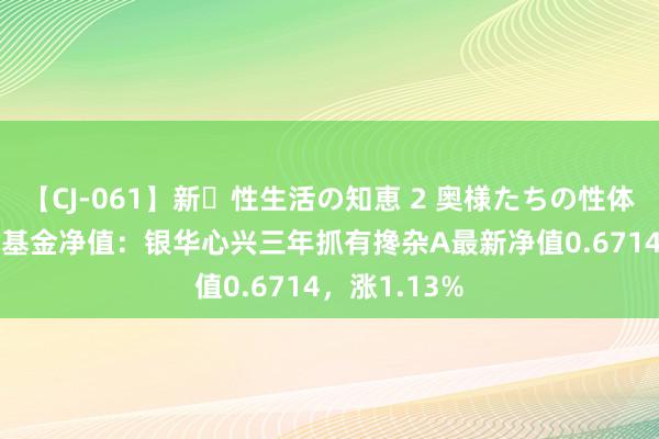 【CJ-061】新・性生活の知恵 2 奥様たちの性体験 7月26日基金净值：银华心兴三年抓有搀杂A最新净值0.6714，涨1.13%