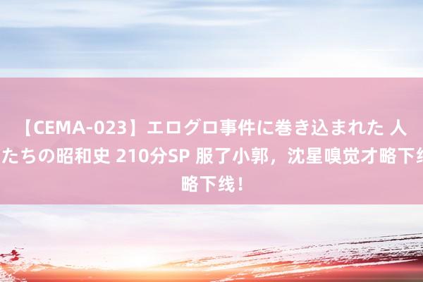 【CEMA-023】エログロ事件に巻き込まれた 人妻たちの昭和史 210分SP 服了小郭，沈星嗅觉才略下线！